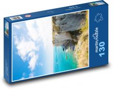 Francie - pobřeží Puzzle 130 dílků - 28,7 x 20 cm