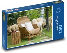 Ovce - kozy Puzzle 130 dielikov - 28,7 x 20 cm 