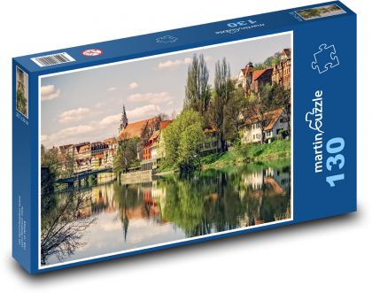 River - Trees - Puzzle 130 pieces, size 28.7x20 cm 