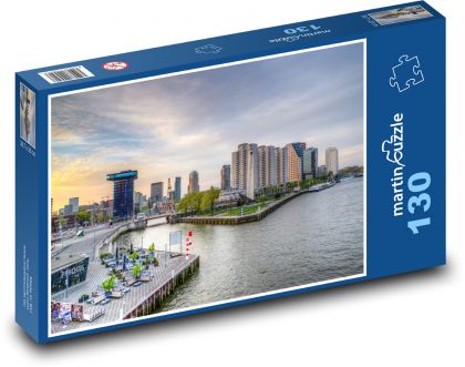 Rotterdam - Netherlands - Puzzle 130 pieces, size 28.7x20 cm 