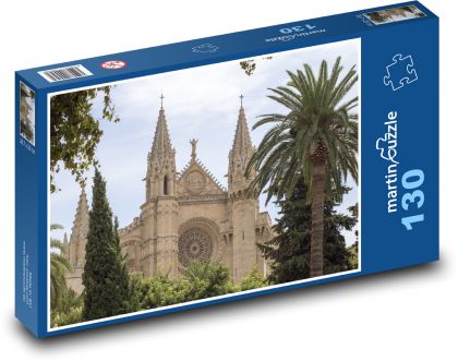 Majorka - Palma - Puzzle 130 elementów, rozmiar 28,7x20 cm