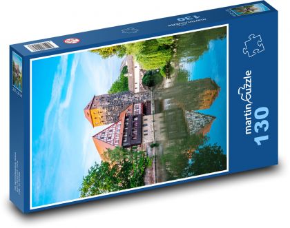 Mesto - príroda - Puzzle 130 dielikov, rozmer 28,7x20 cm 