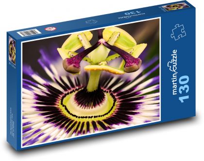 Passion flower - Puzzle 130 pieces, size 28.7x20 cm 