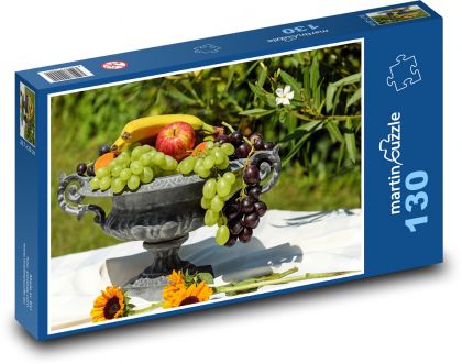 Fruit Bowl - Vine - Puzzle 130 pieces, size 28.7x20 cm 