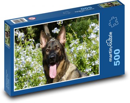 Hund - deutscher Schäferhund - Puzzle - 500 Teile
