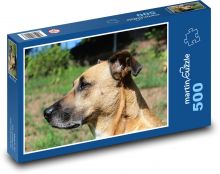 Pes na slnku Puzzle 500 dielikov - 46 x 30 cm