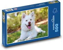 Zufriedener Hundefreund Puzzle 500 Teile - 46 x 30 cm