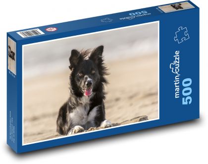 Ein Hund liegt im Wind - Puzzle - 500 Teile