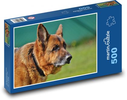 Pes, tichý ochranca - Puzzle 500 dielikov, rozmer 46x30 cm 