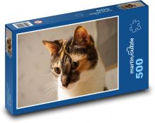 Gepunktete Katze Puzzle 500 Teile - 46 x 30 cm