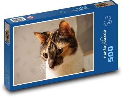 Gepunktete Katze - Puzzle - 500 Teile