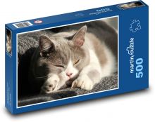 Cat Puzzle of 500 pieces - 46 x 30 cm 
