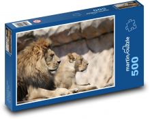 Lev Puzzle 500 dielikov - 46 x 30 cm 
