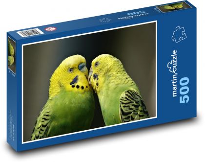 Ein Wellensittichpaar - Puzzle - 500 Teile