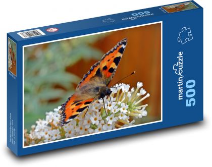 Motýl - Puzzle 500 dílků, rozměr 46x30 cm