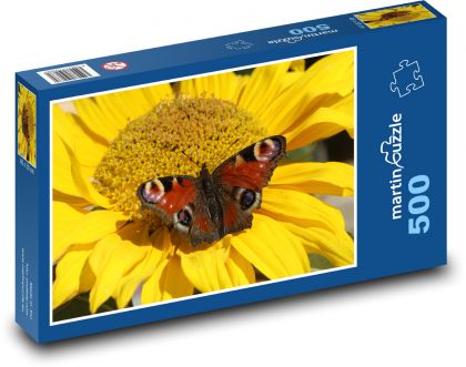Motýľ - Puzzle 500 dielikov, rozmer 46x30 cm 