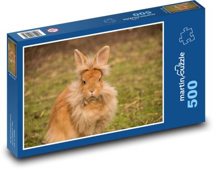 Pelziges braunes Kaninchen - Puzzle - 500 Teile
