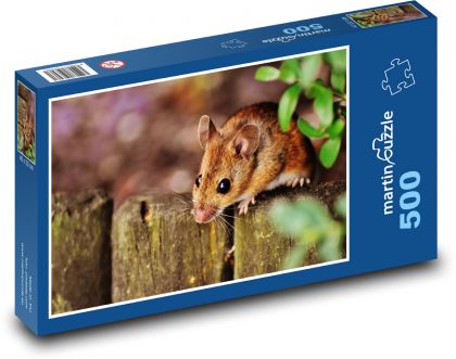 Myš - Puzzle 500 dielikov, rozmer 46x30 cm 