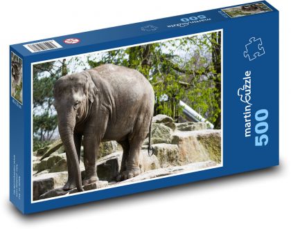 Slon - Puzzle 500 dielikov, rozmer 46x30 cm 