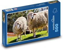 Owce Puzzle 500 elementów - 46x30 cm
