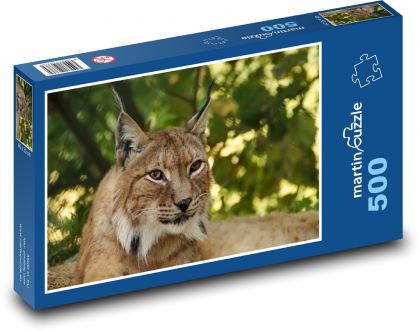 Lynx - Puzzle of 500 pieces, size 46x30 cm 