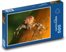 Pavouk lezoucí po dřevě Puzzle 500 - 46x30 cm