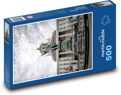 Statue von König Albert I., Brüssel - Puzzle - 500 Teile