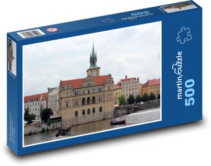 Smetanovo múzeum na Vltave, Praha - Puzzle 500 dielikov, rozmer 46x30 cm 