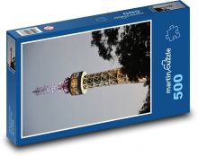 Praha - Petřínská rozhledna Puzzle 500 dílků - 46 x 30 cm