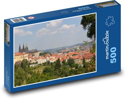 Praha - Puzzle 500 dielikov, rozmer 46x30 cm 
