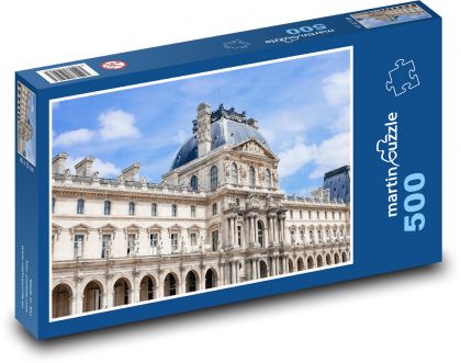 Paříž - Muzeum Louvre - Puzzle 500 dílků, rozměr 46x30 cm
