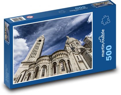 Paříž - Puzzle 500 dílků, rozměr 46x30 cm