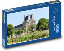 Nejkrásnější zahrady Paříže Puzzle 500 - 46x30 cm