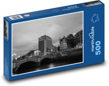Dublin, most přes řeku Puzzle 500 - 46x30 cm