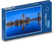 Dublin, metropola na rieke Liffey Puzzle 500 dielikov - 46 x 30 cm 