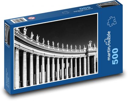 Vatikán - Bazilika svatého Petra - Puzzle 500 dílků, rozměr 46x30 cm