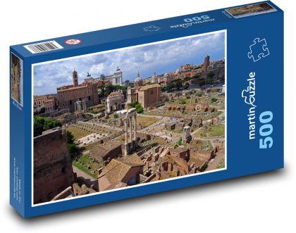 Řím - Puzzle 500 dílků, rozměr 46x30 cm