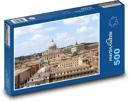 Rome - Puzzle of 500 pieces, size 46x30 cm 