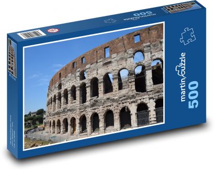 Roman Colosseum, Italy - Puzzle of 500 pieces, size 46x30 cm 