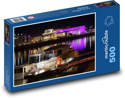 Restaurace na Dunaji - puzzle 500 dílků