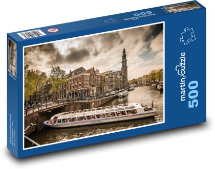 Versand in Amsterdam - Puzzle - 500 Teile