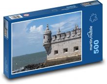 Lissabon - Belém-Turm Puzzle 500 Teile - 46 x 30 cm