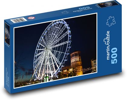 Vídeňské ruské kolo - puzzle 500 dílků