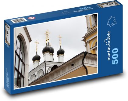 Moskva - kostel - Puzzle 500 dílků, rozměr 46x30 cm