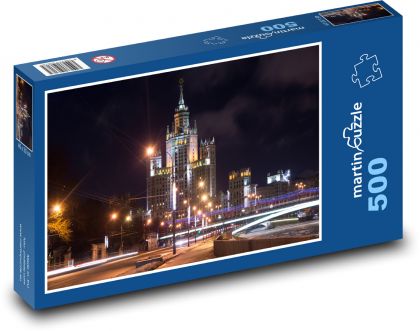 Moscow - the Seven sisters - Puzzle of 500 pieces, size 46x30 cm 