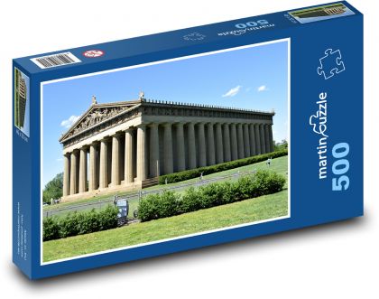 Řecko - Parthenón - Puzzle 500 dílků, rozměr 46x30 cm