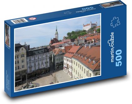 Bratislava - Puzzle 500 dílků, rozměr 46x30 cm