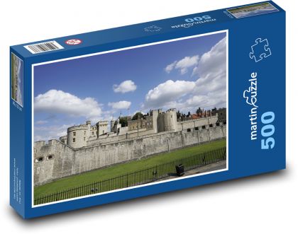 Tower of London historický hrad - Puzzle 500 dielikov, rozmer 46x30 cm 