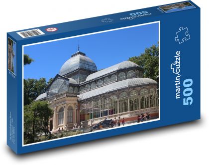 Křišťálový palác v Madridu - puzzle 500 dílků