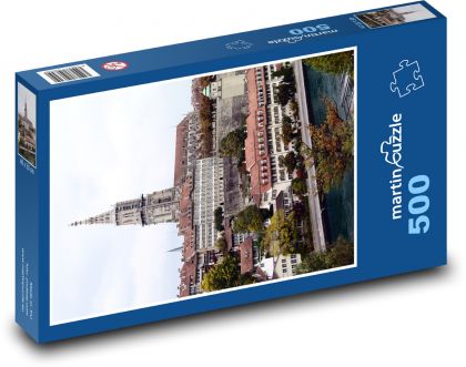 Švýcarsko Bern architektura - puzzle 500 dílků